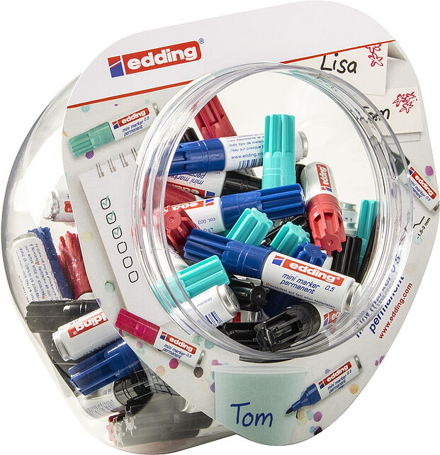 Marcador Edding 3000 Permanente Negro