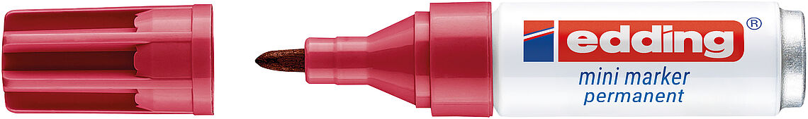 Marcador Edding 400 Permanente Rojo