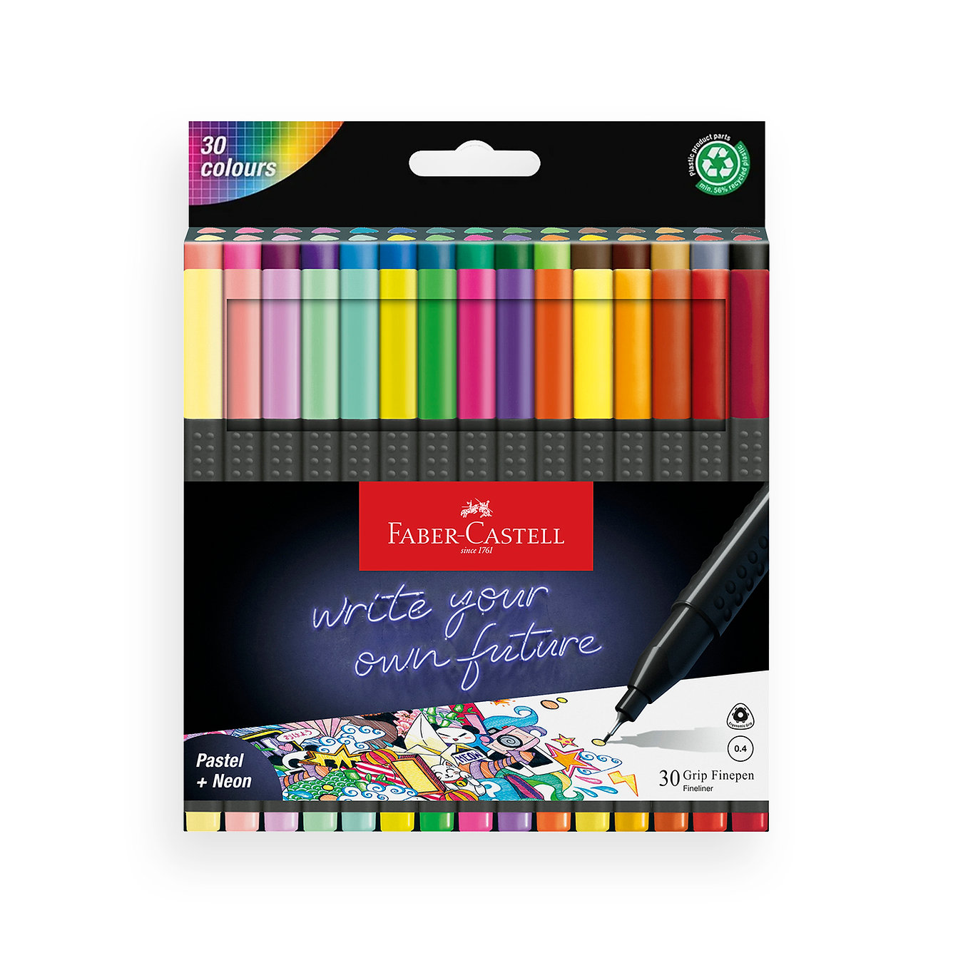 Colores Faber-Castell Ecolápices x12