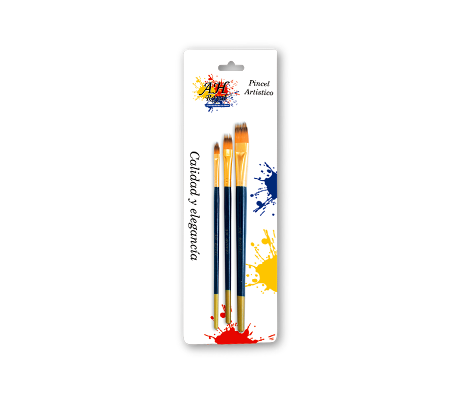 Set Pinceles Royal x10 Sintéticos