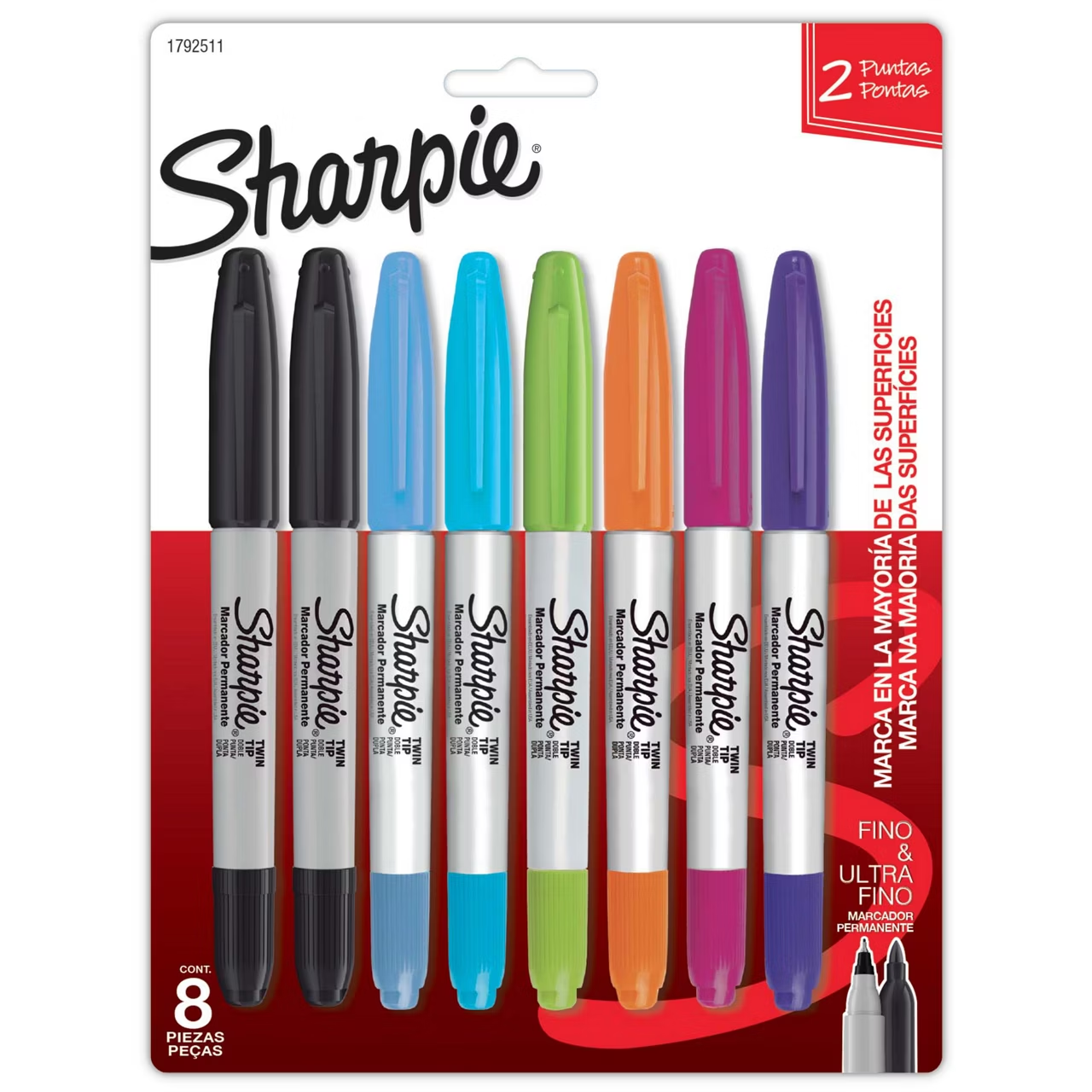 Marcador Sharpie Permanente Negro