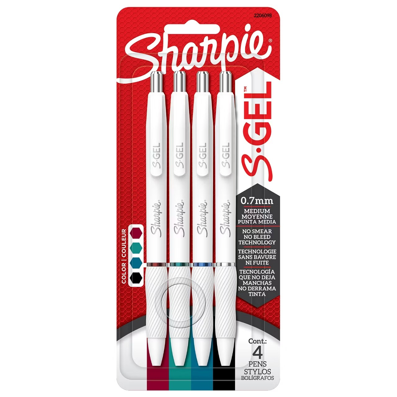 Marcador Sharpie Punta Fina Rojo